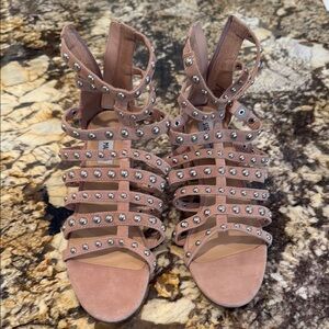 Steve Madden Pink Gladiator Sandals